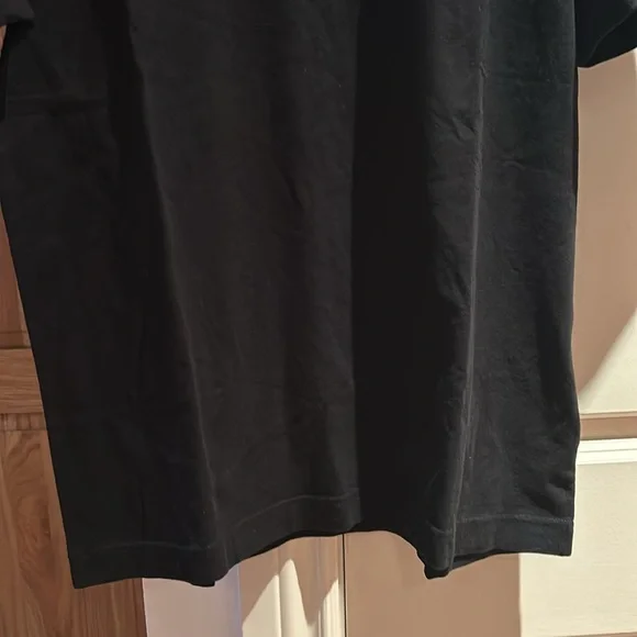 SSENSE NEW AUTHENTIC PALM ANGELS black spray paint logo t shirt large - Picture 4 of 16